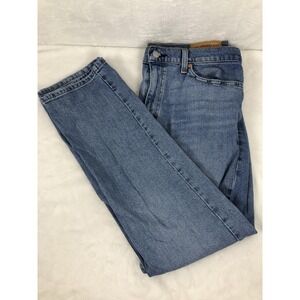 Levis 511 Jeans Mens 36x30 Blue Denim Slim Fit Tapered Leg Stretch Classic